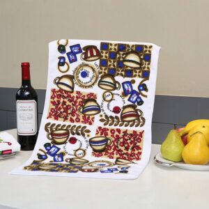 Wonderful Brisk Coffee Cups Printing Face & Hand Towel