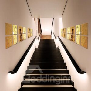 Wonderful Sexy Red Lips Design Removable Mirror 3D Wall Sticker