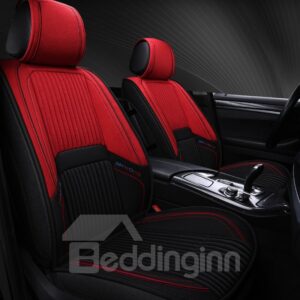 Winter Warm Soft Lambswool Fancy Contrast Color Design Seat Cover