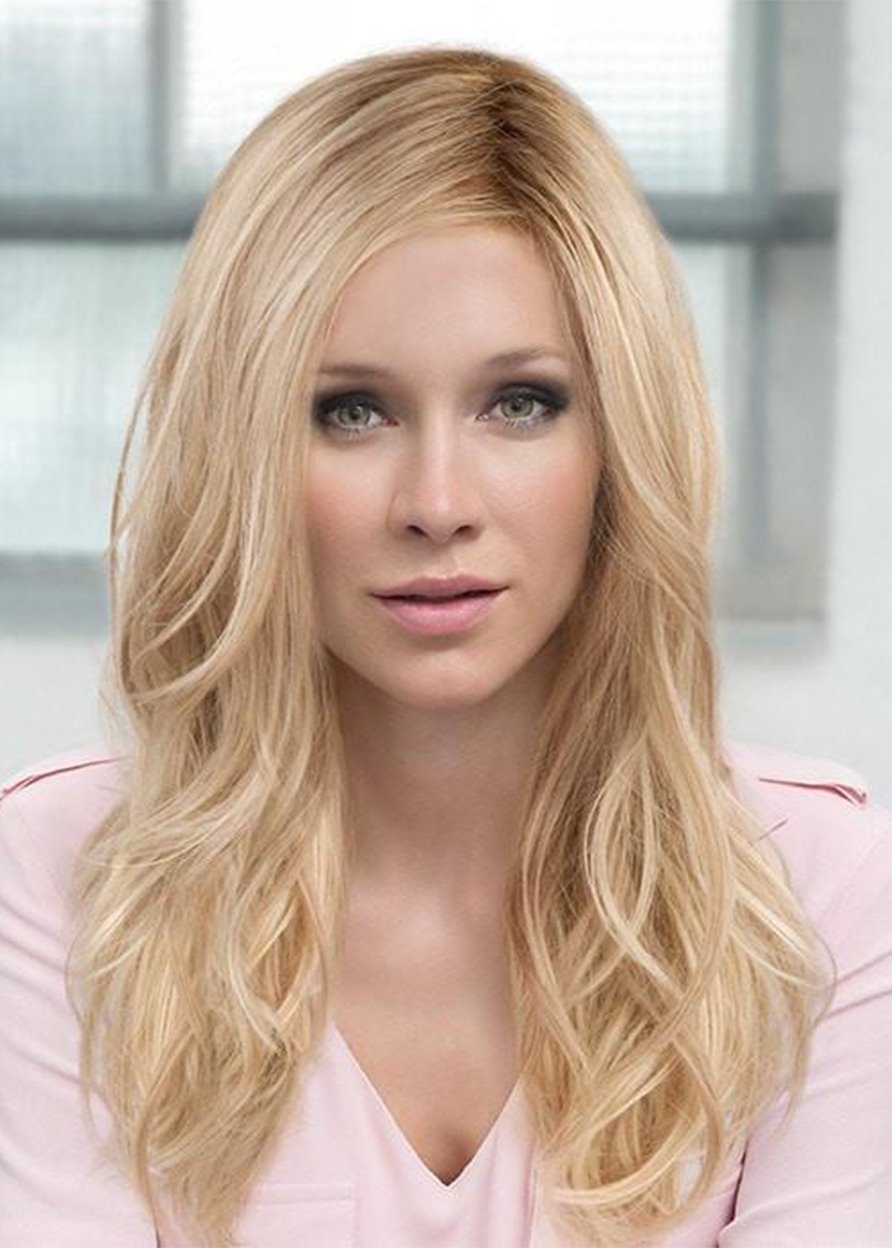 Women's Long Layered Hairstyles Wavy Synthetic Hair Capless 22 Inches Wigs Free shipping for all wigs - Image 25