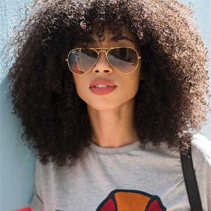 Women Synthetic Hair 14 Inches 120% Wigs