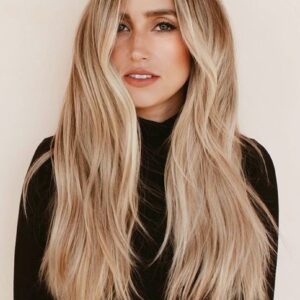 Women's Long Lenth Natural Straight Human Hair Capless 24 Inches 120% Wigs